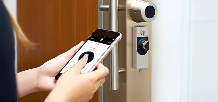 Keypad Door Lock Installation Florin